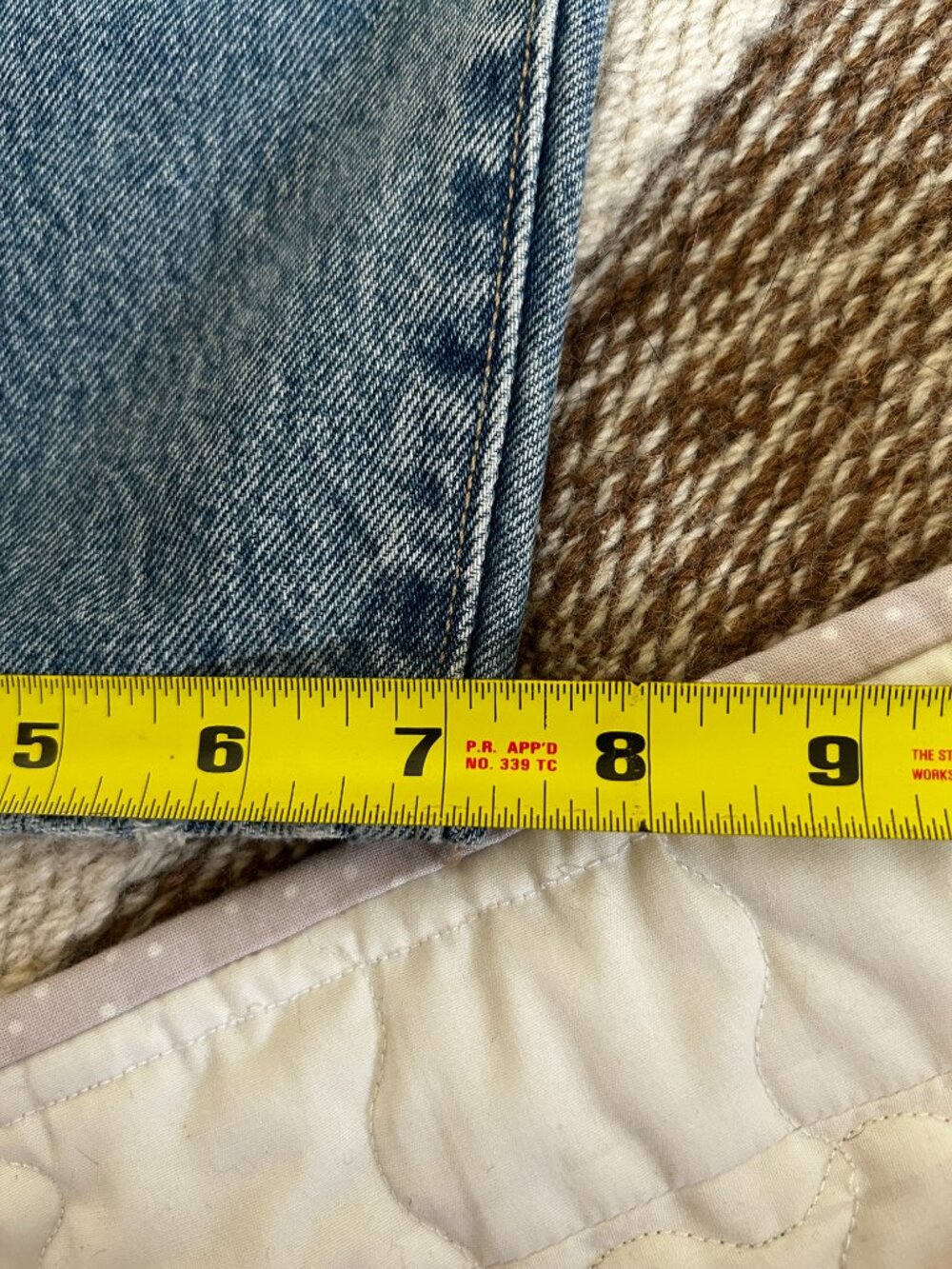 Levi's Black Label Barrel Crop Denim, Size 29, 100% Organic Cotton - Picture 9 of 9